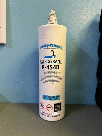 R454B Refrigerant, 16 oz., Replaces R410a & R32